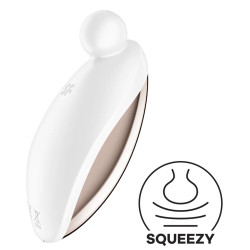 Satisfyer Stimulateur de Clitoris Spot On 2 Blanc